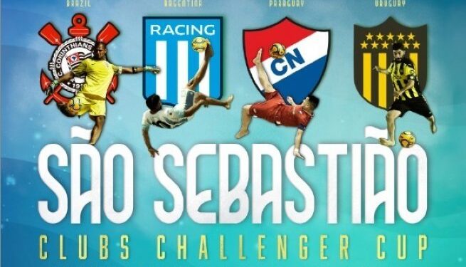 Clubs Challenger Cup reunirá principais times sul-americanas de beach soccer em São Sebastião
