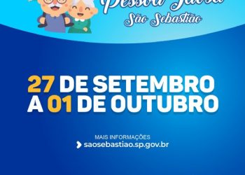 6ª Semana Municipal da Pessoa Idosa começa dia 27 de setembro