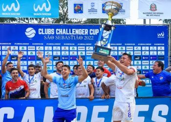 Nacional, do Paraguai, é campeão do Torneio Internacional de Clubes de Beach Soccer