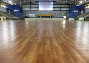 Cinco quadras de São Sebastião terão piso especial para realização dos Jogos Abertos