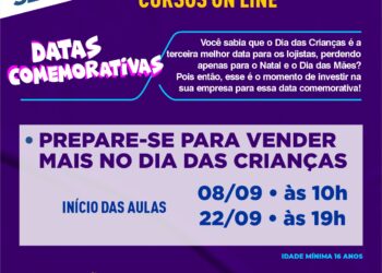 Prefeitura abre inscrições para cursos de gestão gratuitos on-line para vendas em datas comemorativas