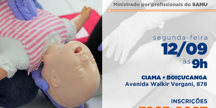Prefeitura de São Sebastião promove treinamento de Técnica de Desengasgo de Bebês aberto à população