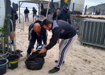 Prefeitura realiza ações de conscientização ambiental na 1ª Etapa do Circuito Sebastianense de Surf