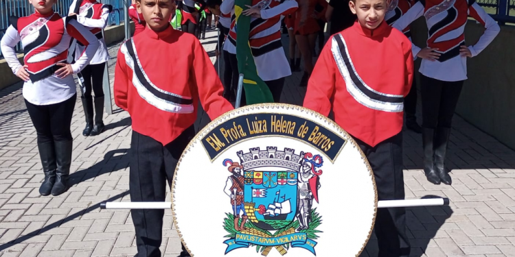 EM Prof.ª Luiza Helena de Barros é pentacampeã do Campeonato Estadual de Fanfarras e Bandas