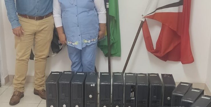 Fundo Social recebe doações de 13 computadores da Delegacia Seccional de Polícia de São Sebastião