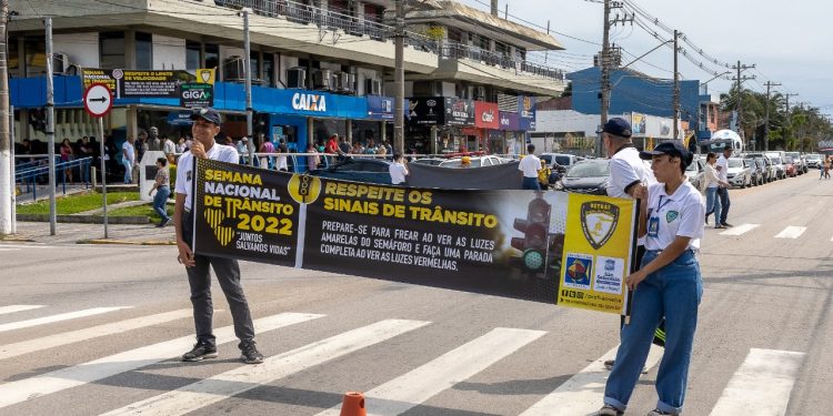 Prefeitura realiza até a sexta-feira (23) ações de conscientização da Semana Nacional do Trânsito