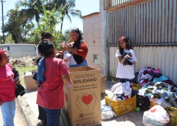 Fundo Social doa mais de 1.000 itens no Parque Saveiro e bairro Jaraguá