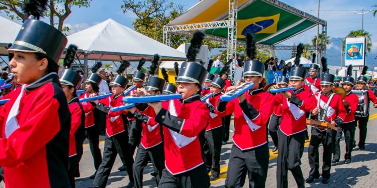 São Sebastião participa de Campeonato Estadual paulista de fanfarras e bandas 2022