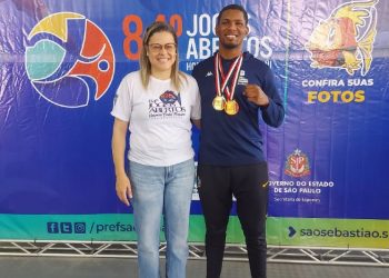 São Sebastião ganha 1ª medalha de ouro nos Jogos Abertos