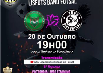 Novas partidas do Campeonato Lisfuts Band agitam futsal sebastianense