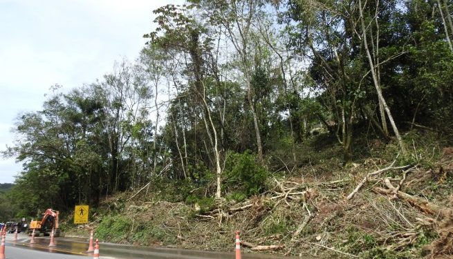 Obra em encosta do Morro do Esquimó é iniciada pelo governo do Estado