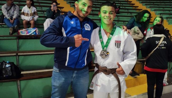 Judoca sebastianense é vice-campeão brasileiro Sub-15 em Curitiba
