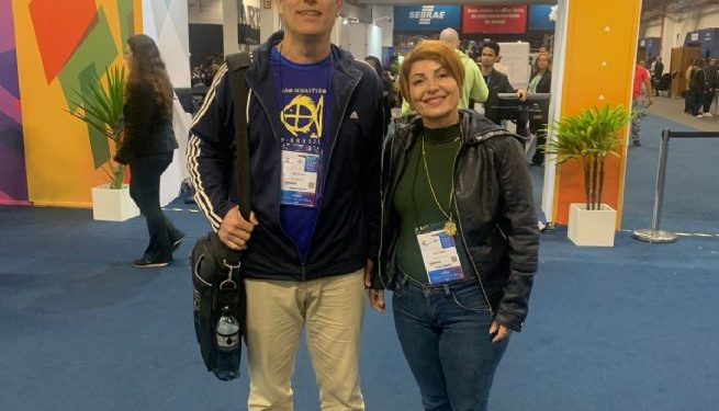 Coordenadores da SEDUC participam da Feira do Empreendedor na São Paulo Expo