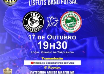 10º Campeonato Lisfuts Band Futsal retorna nesta segunda-feira