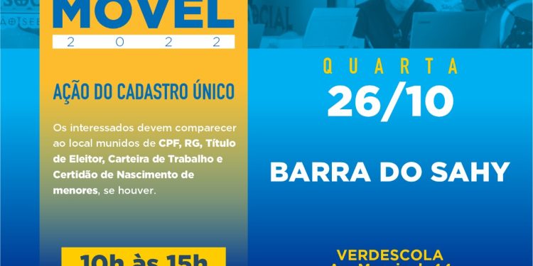 Prefeitura realiza Ação Social Móvel no bairro Barra do Sahy