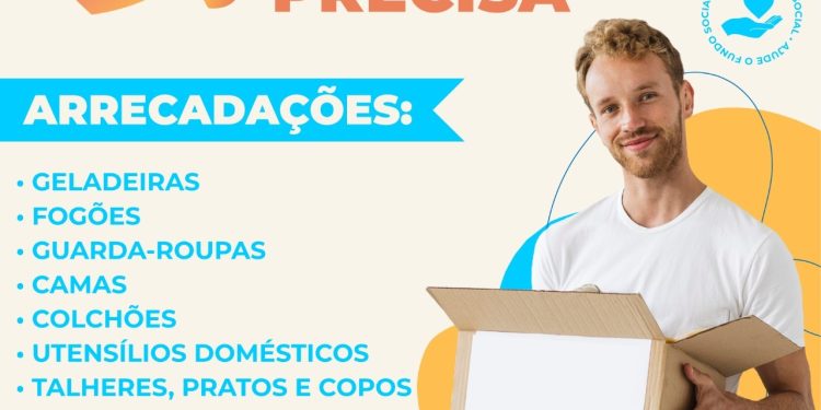 Fundo Social lança campanha solidária ‘Ajude Quem Mais Precisa’