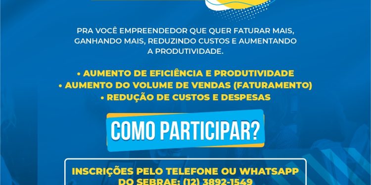 Prefeitura abre inscrições para o programa gratuito ‘Consultoria de Ganhos Rápidos’ voltado aos empreendedores sebastianenses