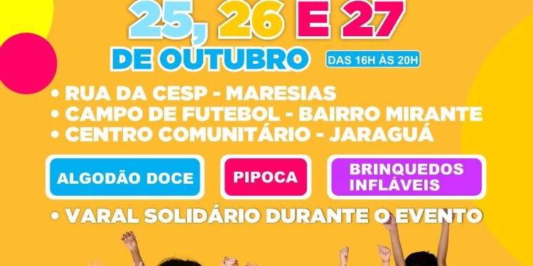 Fundo Social realiza festas em comemoração ao mês da criança