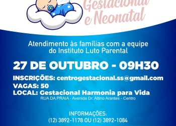 Centro Gestacional realizará evento de Sensibilização do Luto Gestacional, Neonatal e Infantil