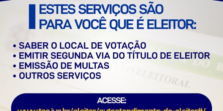 Consulta ao local de votação, justificativas e outros serviços podem ser feitos pelo site do TSE