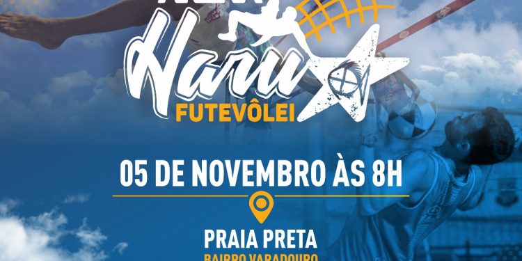 Open Arena Haru contará com duplas de futevôlei de todo o Litoral Norte