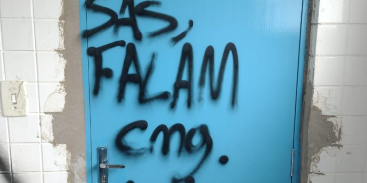 Prédio do Kitesurf volta a ser alvo de vandalismo em São Sebastião