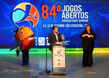 Prefeito Felipe Augusto participa da abertura do 84º Jogos Abertos “Horácio Baby Barioni”