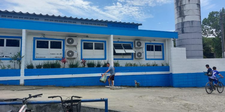 Prefeitura de São Sebastião realiza pintura no prédio da USF Maresias I e II