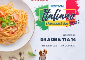 Prefeitura realiza Festival Italiano de São Sebastião no mês de novembro