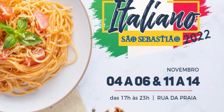 Prefeitura realiza Festival Italiano de São Sebastião no mês de novembro
