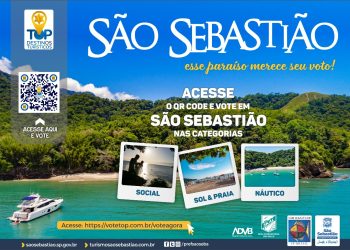 Município de São Sebastião concorre ao prêmio Top Destinos Turísticos 2022 em três categorias
