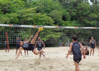 Edição do Open Arena Haru apresenta nível profissional de futevôlei na Praia Preta