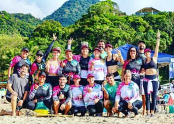 Equipe de Canoa Havaiana de São Sebastião conquista prata e bronze no Aloha Spirit