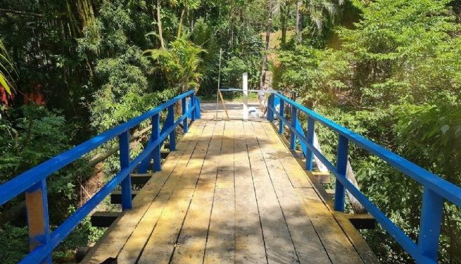 Ponte da Sudelpa, em Maresias, foi recuperada pela Prefeitura e está liberada