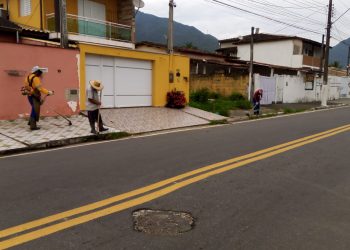 Prefeitura efetua serviços de zeladoria e manutenção na Costa Norte