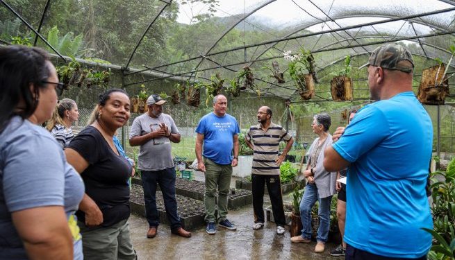 Prefeitura de São Sebastião encerra curso de cultivo de orquídeas no Viveiro Municipal