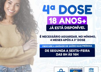 São Sebastião inicia quarta dose contra Covid-19 para população a partir de 18 anos   