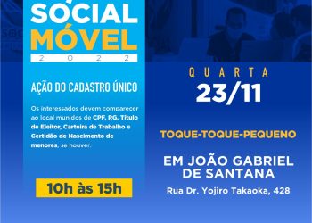 Prefeitura realiza Ação Social Móvel no bairro Toque-Toque-Pequeno