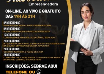 Prefeitura abre inscrições para o programa gratuito de ‘Advocacia Empreendedora’