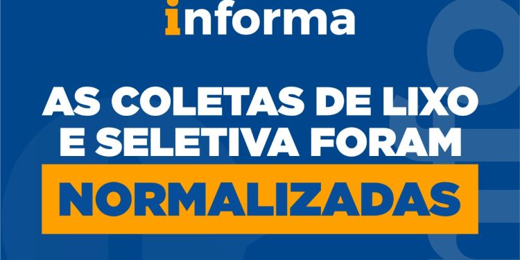 Coletas de lixo e seletiva em São Sebastião estão normalizadas