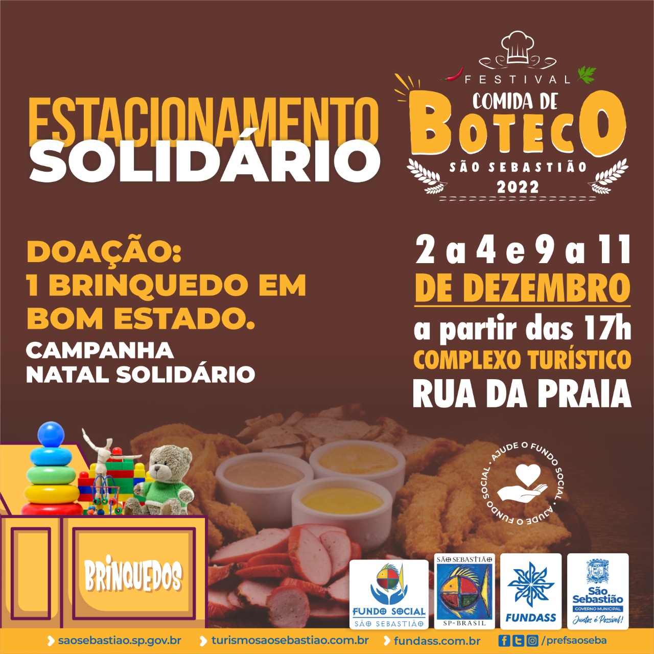 São Sebastião abre inscrições para concessão de espaços no Festival Comida  de Boteco 2022 – Tamoios News