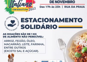 Fundo Social realiza estacionamento solidário no Festival Italiano 2022
