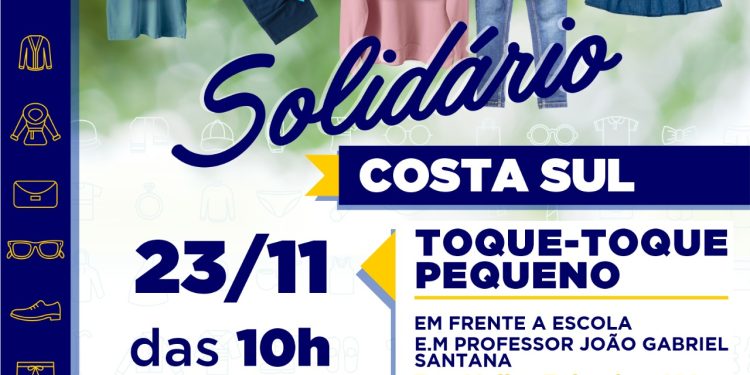 Fundo Social realiza Varal Solidário no bairro Toque-Toque-Pequeno
