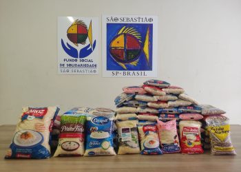 Fundo Social recebe 81 Kg de doações de arroz e feijão