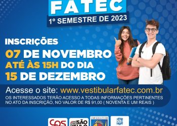 Fatec abre processo seletivo para cursos gratuitos em São Sebastião