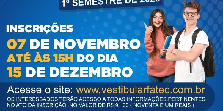 Fatec abre processo seletivo para cursos gratuitos em São Sebastião
