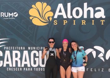 Nadadores sebastianenses conquistam pódio no XTERRA e no Aloha Spirit