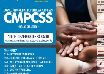 Eleições Gerais do Conselho Municipal de Políticas Culturais de São Sebastião acontecem no dia 10 de dezembro