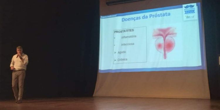 Palestra sobre saúde do homem encerra programação da campanha Novembro Azul