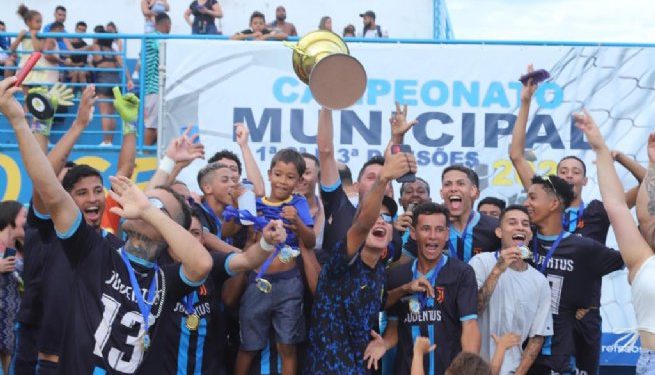 Juventus é campeã da 3ª Divisão do Campeonato Municipal de Futebol